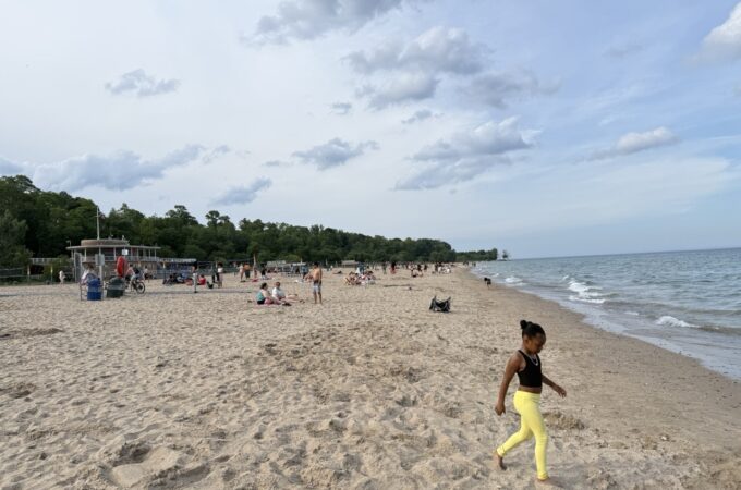 Bradford Beach Milwaukee kids families free beach