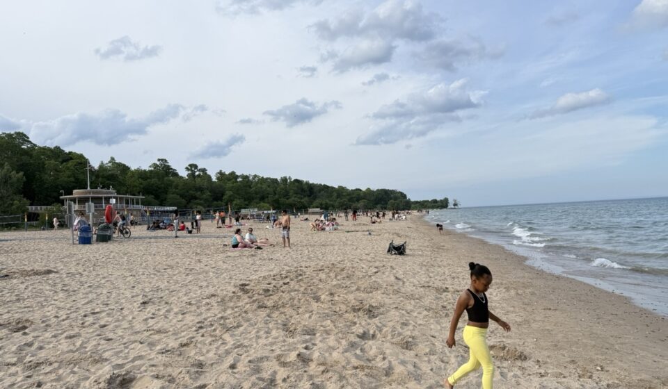 Bradford Beach Milwaukee kids families free beach