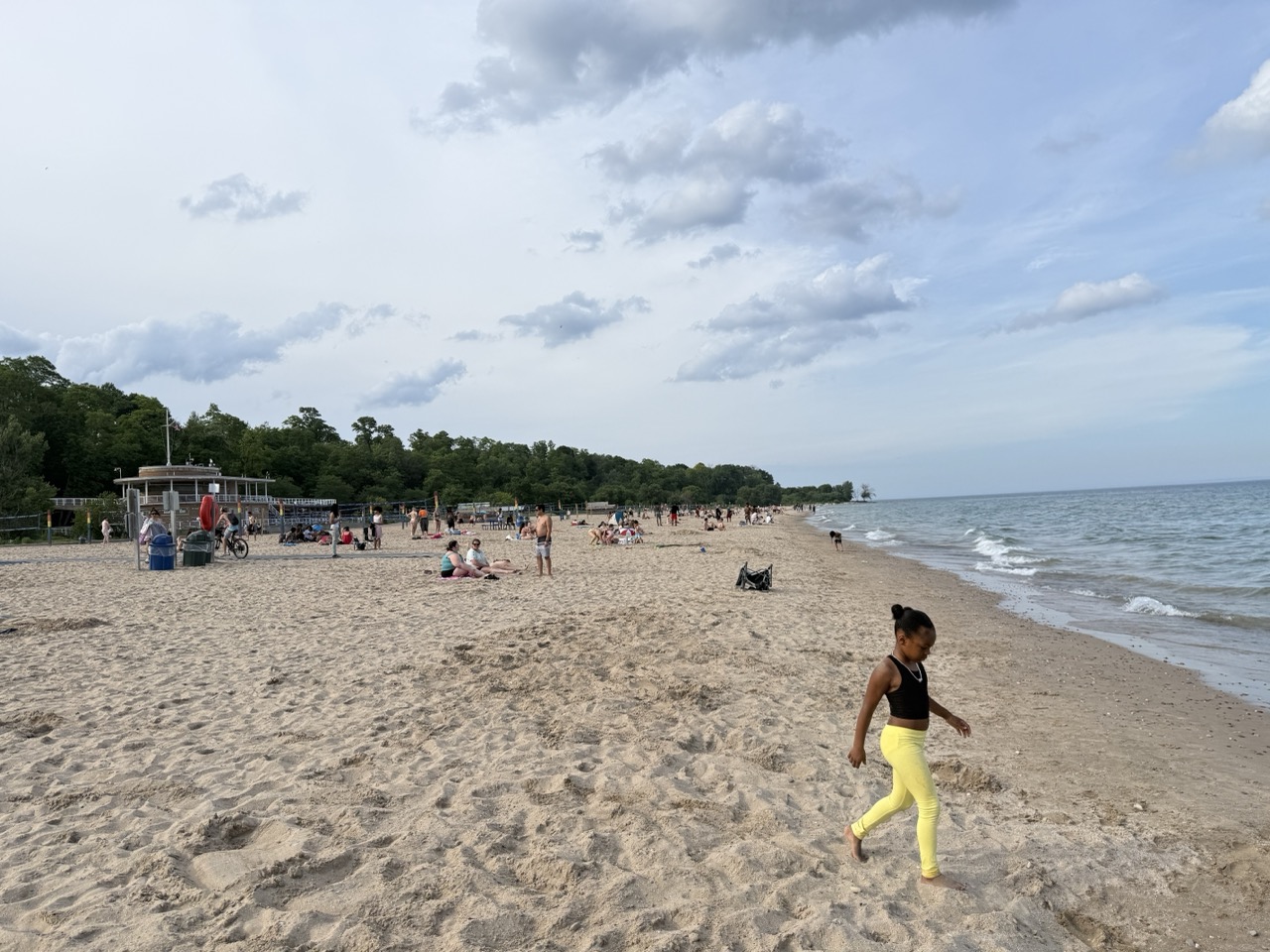 Bradford Beach Milwaukee kids families free beach
