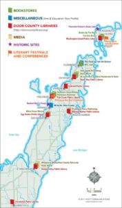 Map of Door County 